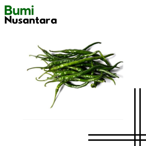 

Cabai hijau keriting Fresh (Bumi Nusantara)