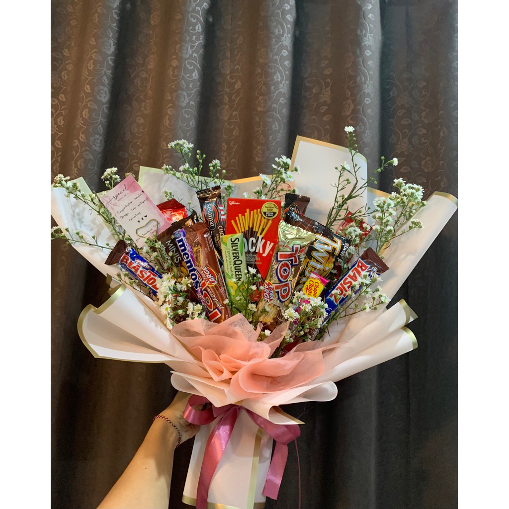 

buket snack/ snack bouquet medan