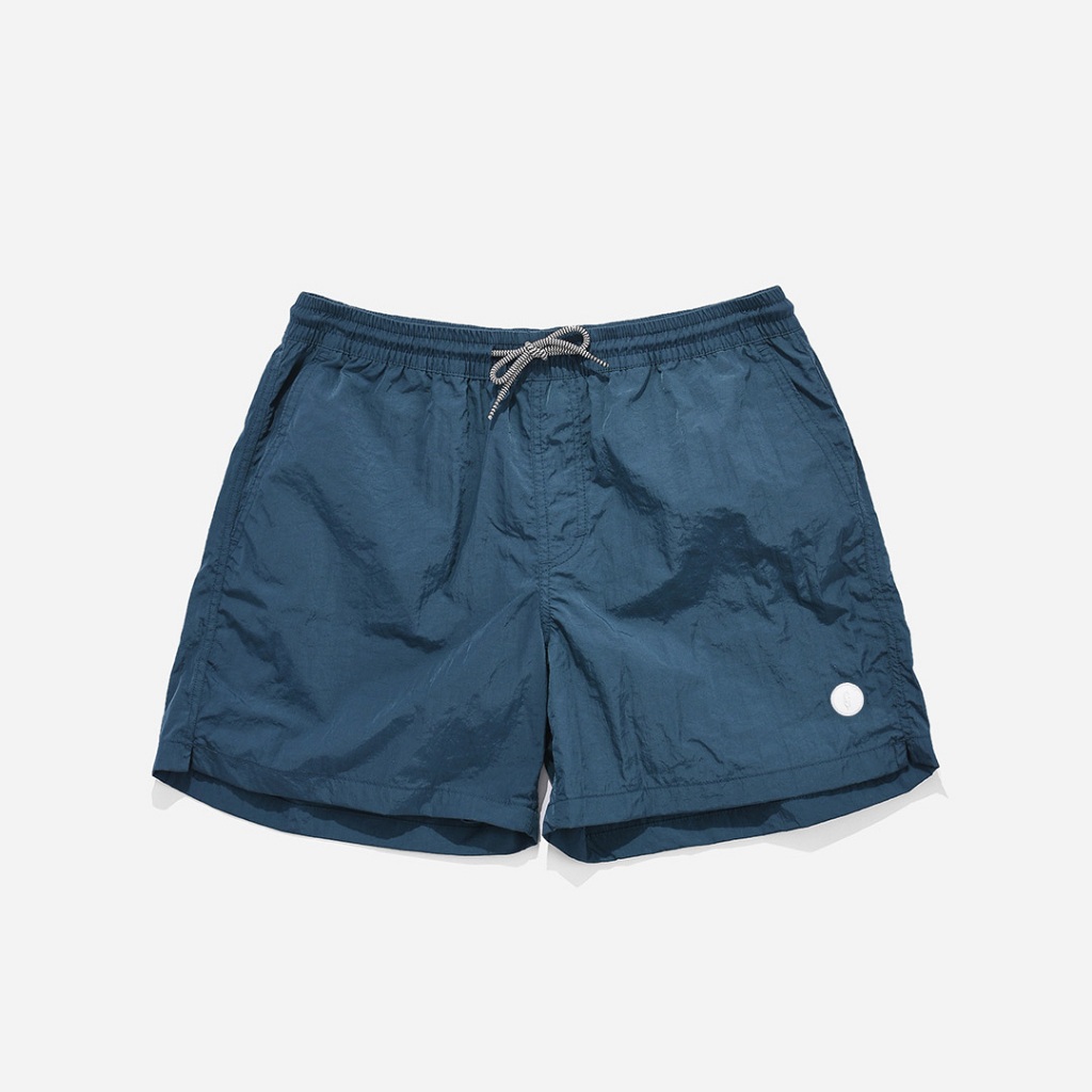 Warning Clothing - Carlisle Celana Pendek Boardshort Crinkle | Oxford Blue