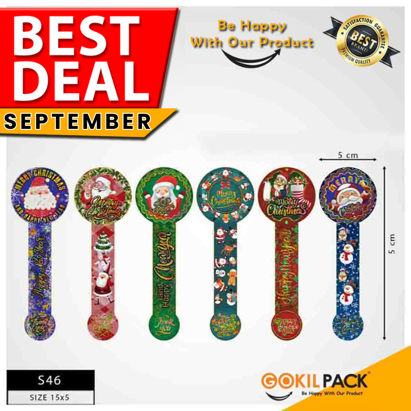 

Sticker Natal|Label Natal|Sticker Merry Christmas|Sticker Murah|S46