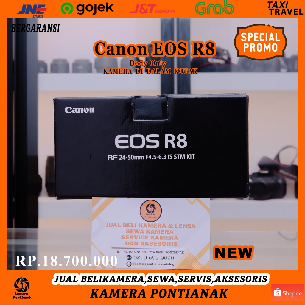 Kamera Canon Eos R8 BO