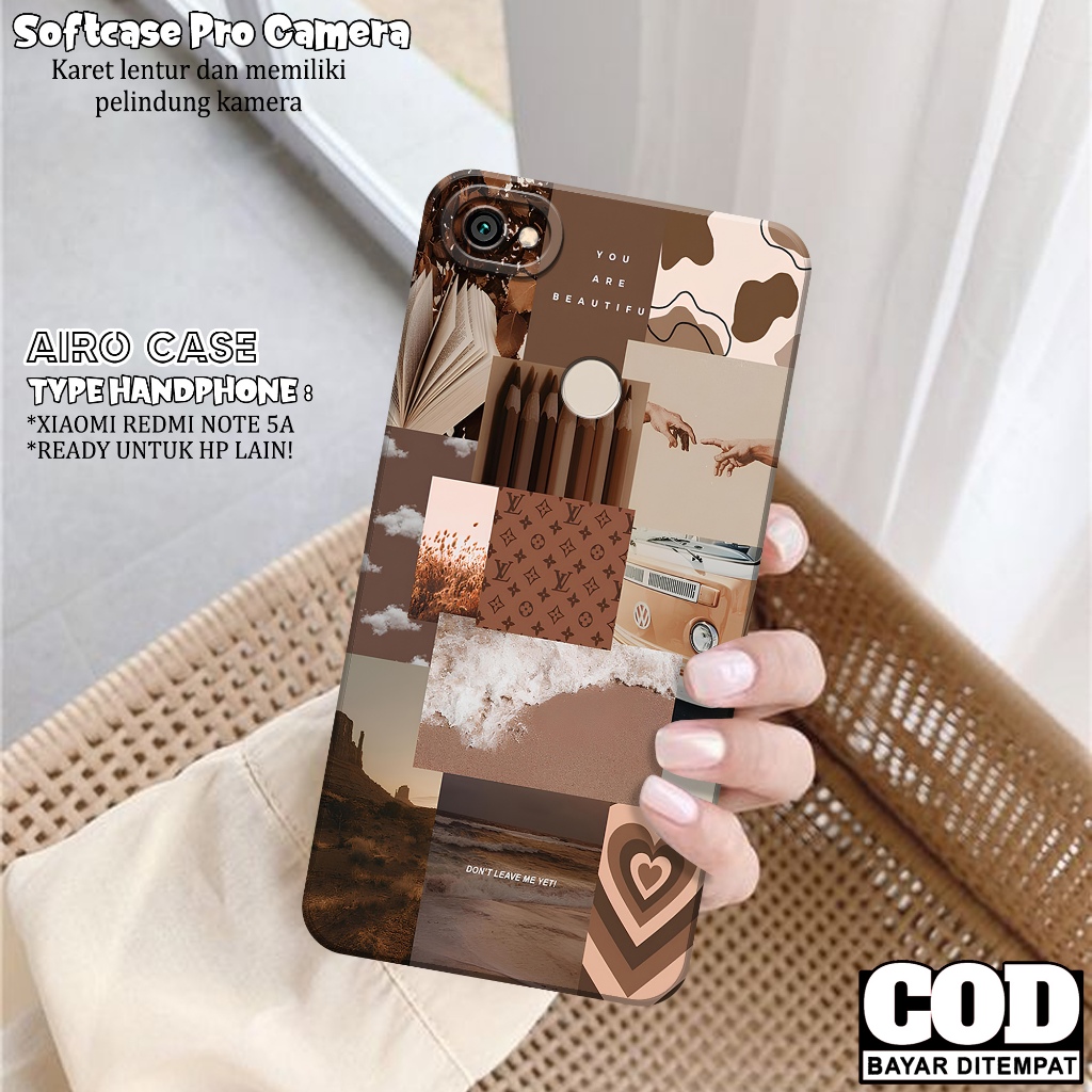 Case Xiaomi Redmi Note 5A Terbaru - Softcase Xiaomi Redmi Note 5A - Fashion Case AESTHETIC - Casing 