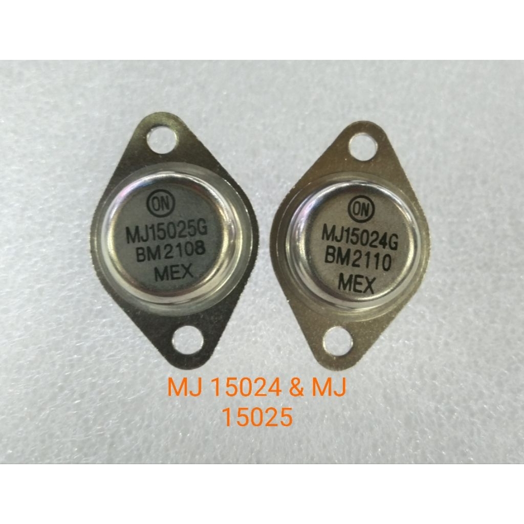 TR POWER MJ15024G & MJ15025G by ON