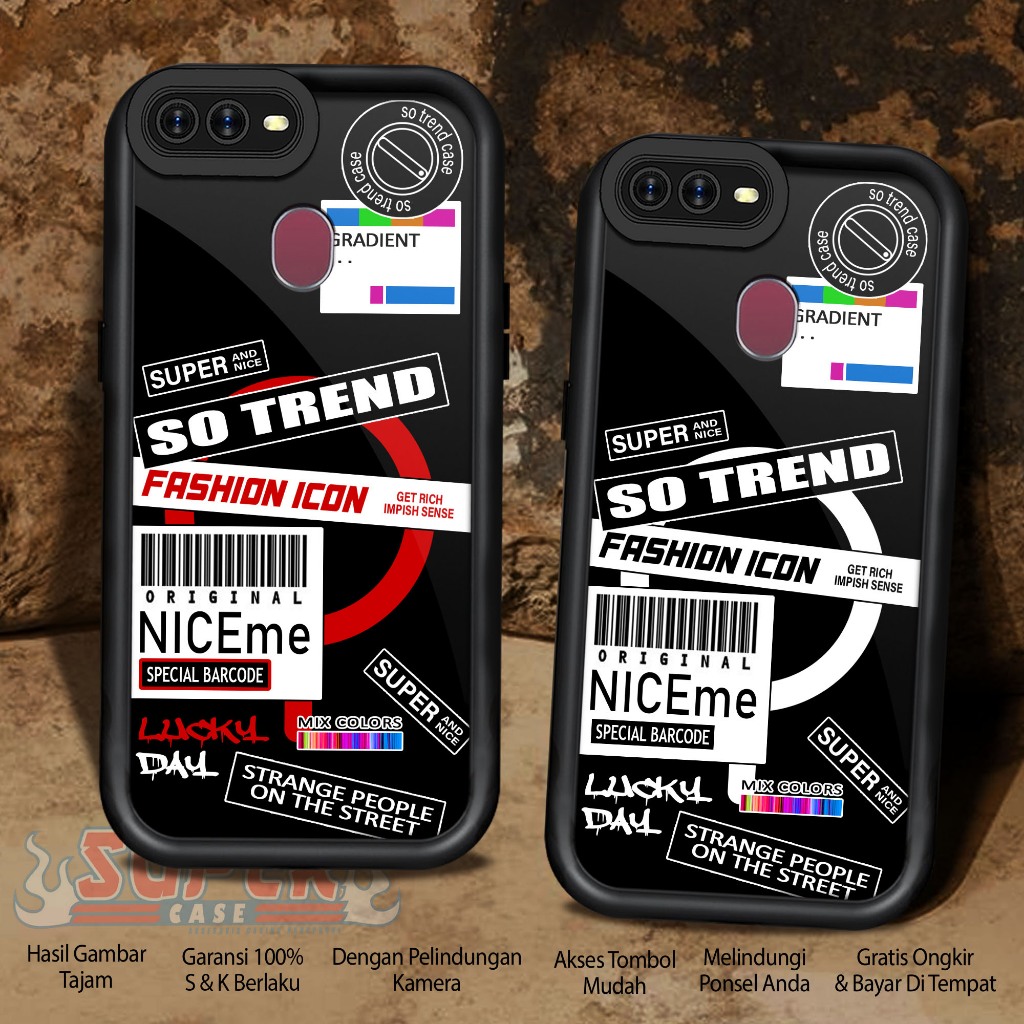 Case Premium Compatible For OPPO F9 F9 PRO REALME 2 PRO AX7 Motif [ MGSFE ] Casing Softcase glossy A