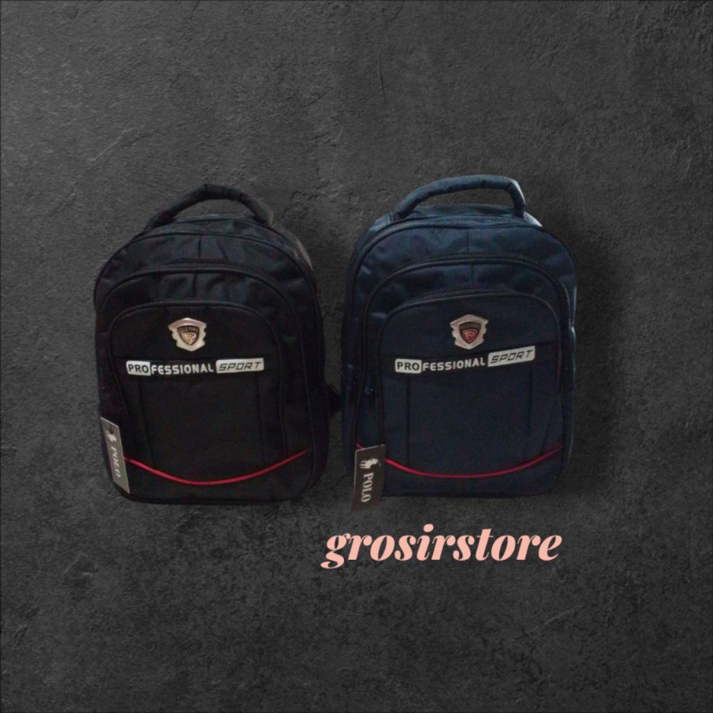 Tas polo ransel sekolah anak laki laki anak TK SD