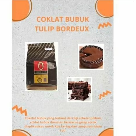 

Coklat bubuk TULIP BORDEAUX 2,5 Kg