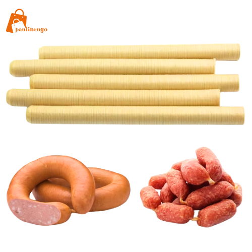 

Casing Kulit Sosis Halal Food Grade | Selongsong Sosis Kolagen Edible / Selulosa / Polyamide Plastik