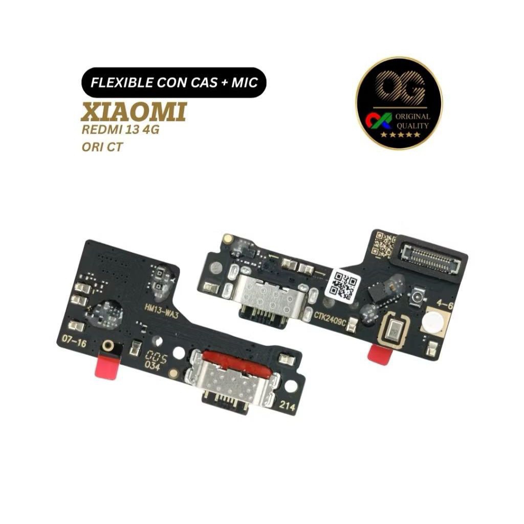 PAPAN CAS / KONEKTOR CHARGER + MIC REDMI 13 4G