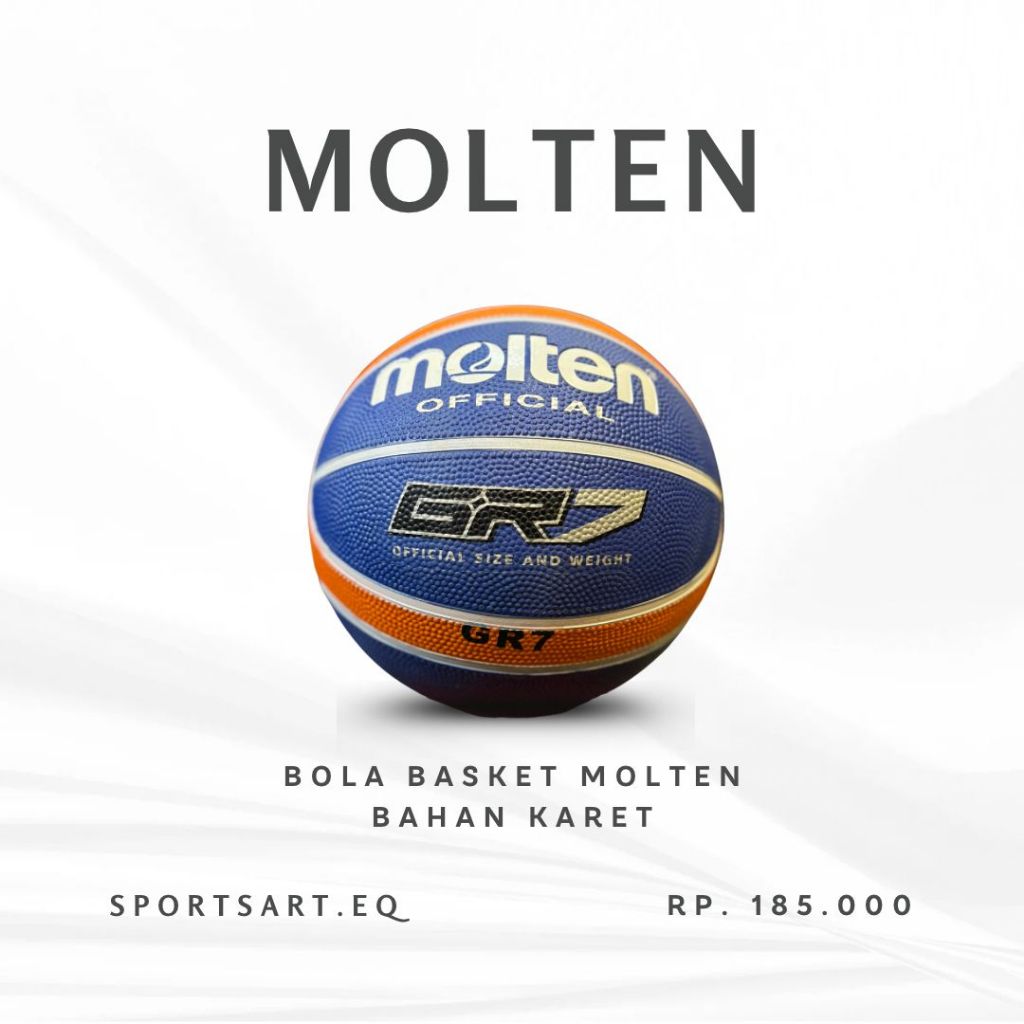 MOLTEN Bola Basket Molten BC7R Bola Basket Size 7