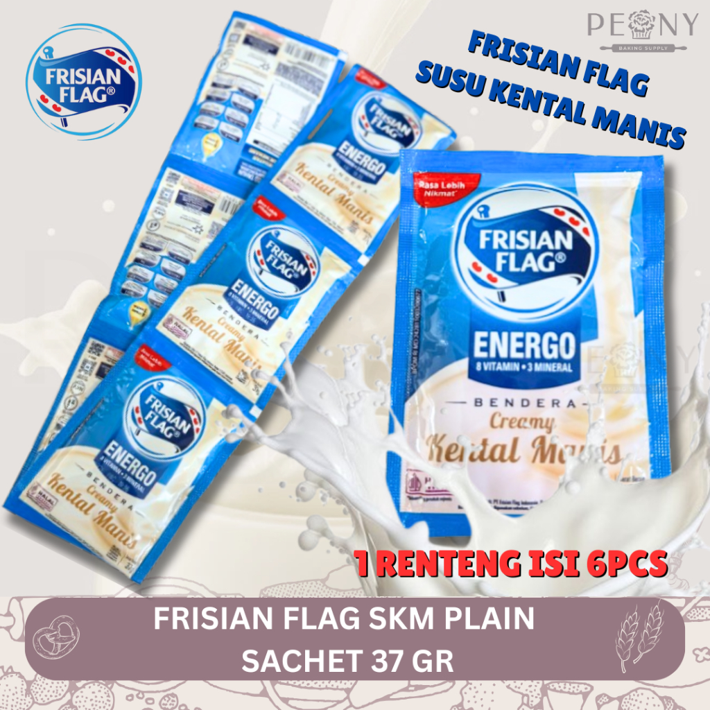 

(1 RENTENG)FRISIAN FLAG SKM PLAIN SACHET 37 GR