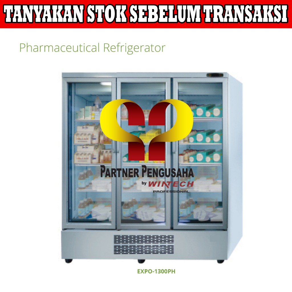 GEA EXPO-1300PH PHARMACEUTICAL REFRIGERATOR - KULKAS OBAT FARMASI RS
