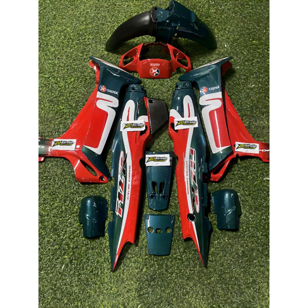 Cover Body Fizr Full Set Halus Body Fizr Caltex Merah Hijau Botol Body Set Halus Yamaha Fizr F1zr