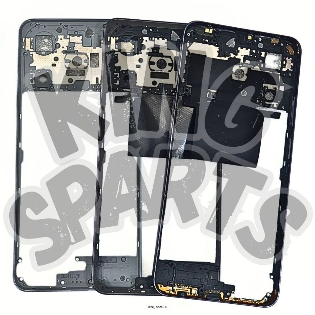 BEZZEL BAZEL BEZEL BEJEL TULANG MESIN TENGAH REALME NOTE 60