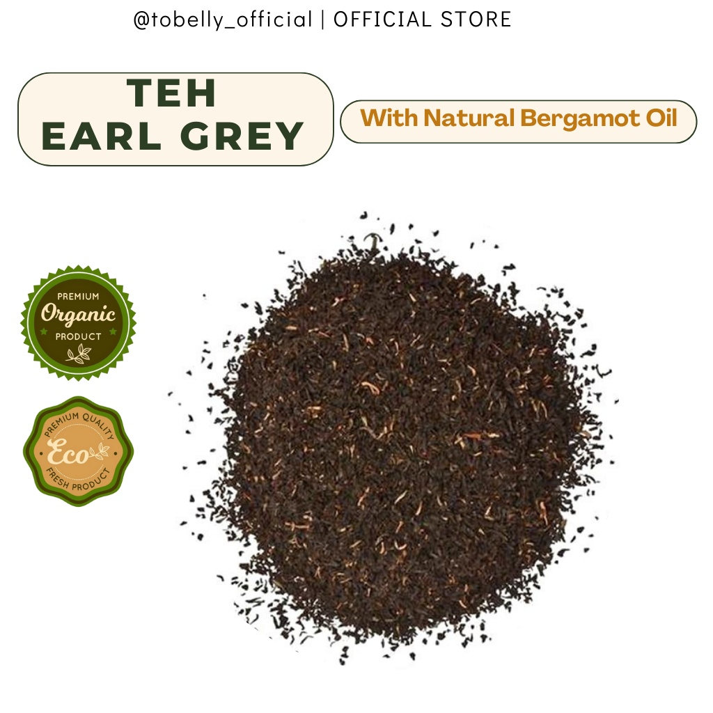 

Tobelly Teh Earl Grey 100 gr Black Tea Organic Tea Earl Grey Hotel Resto Cafe