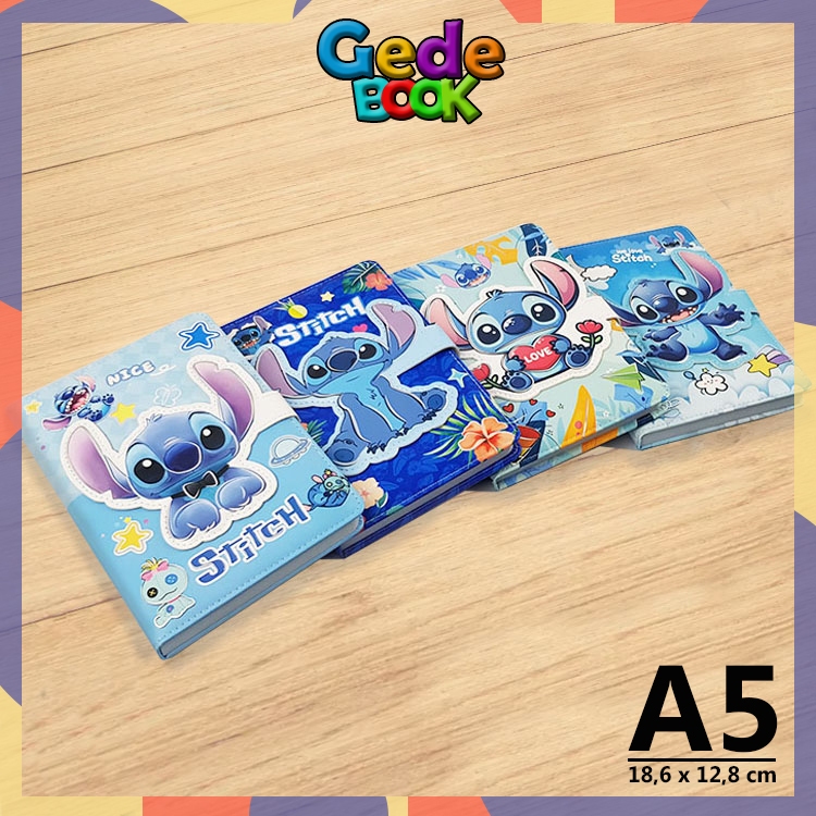 

Stitch Buku Tulis Jurnal Anak Karakter Lilo And Stitch 3D Ukuran 13 x 19 A5 Diary Anak Lucu Imut Notebook Notepad Buku Catatan - B2-39
