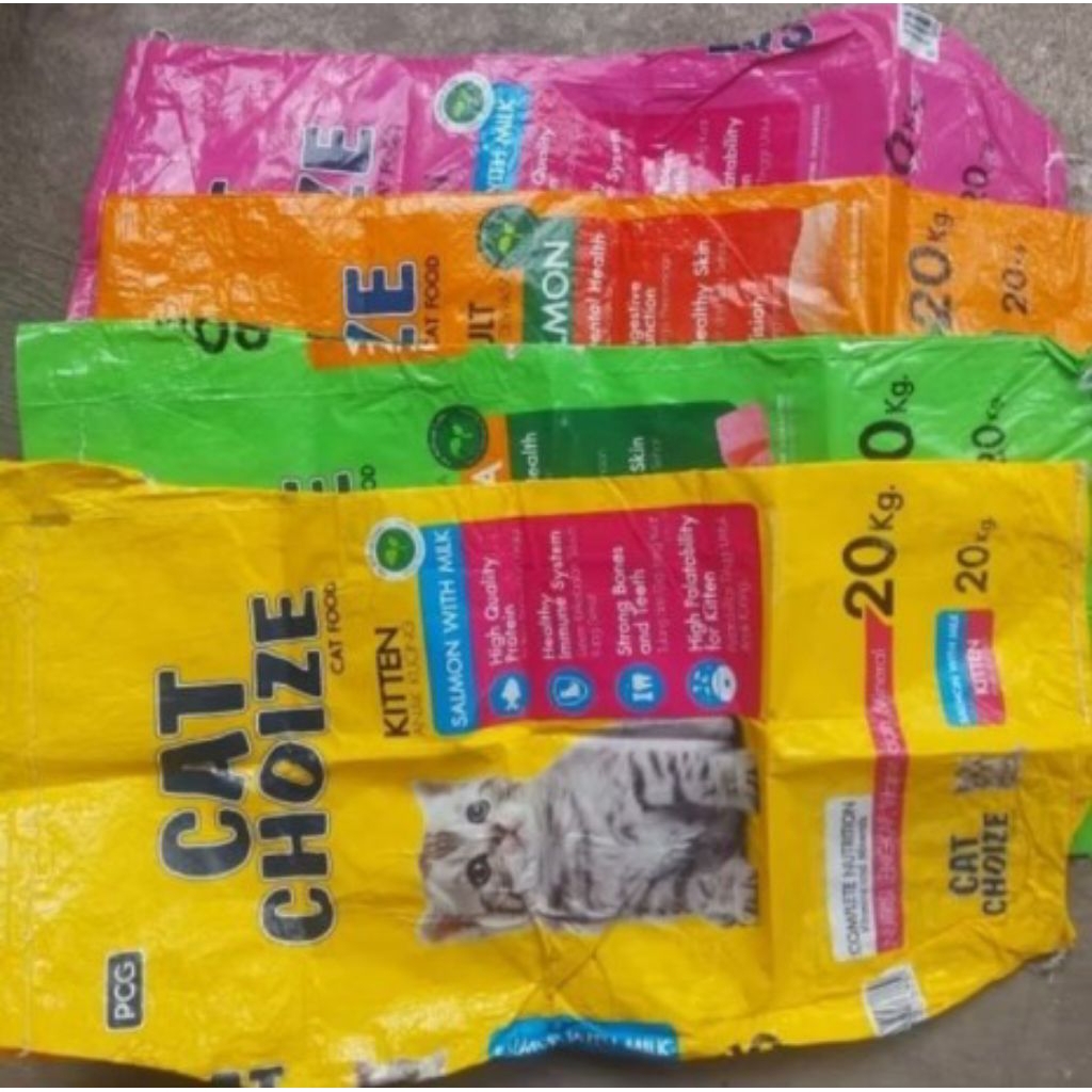 KARUNG BEKAS PAKAN KUCING KARUNG SERBAGUNA