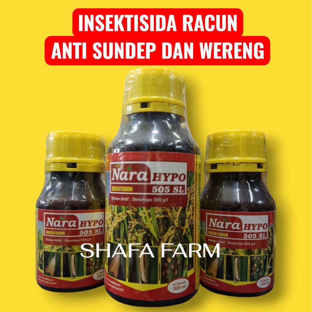 NaraHypo 505 SL Insektisida Sistemik Kondak & Lambung Anti Sundep dan Wereng