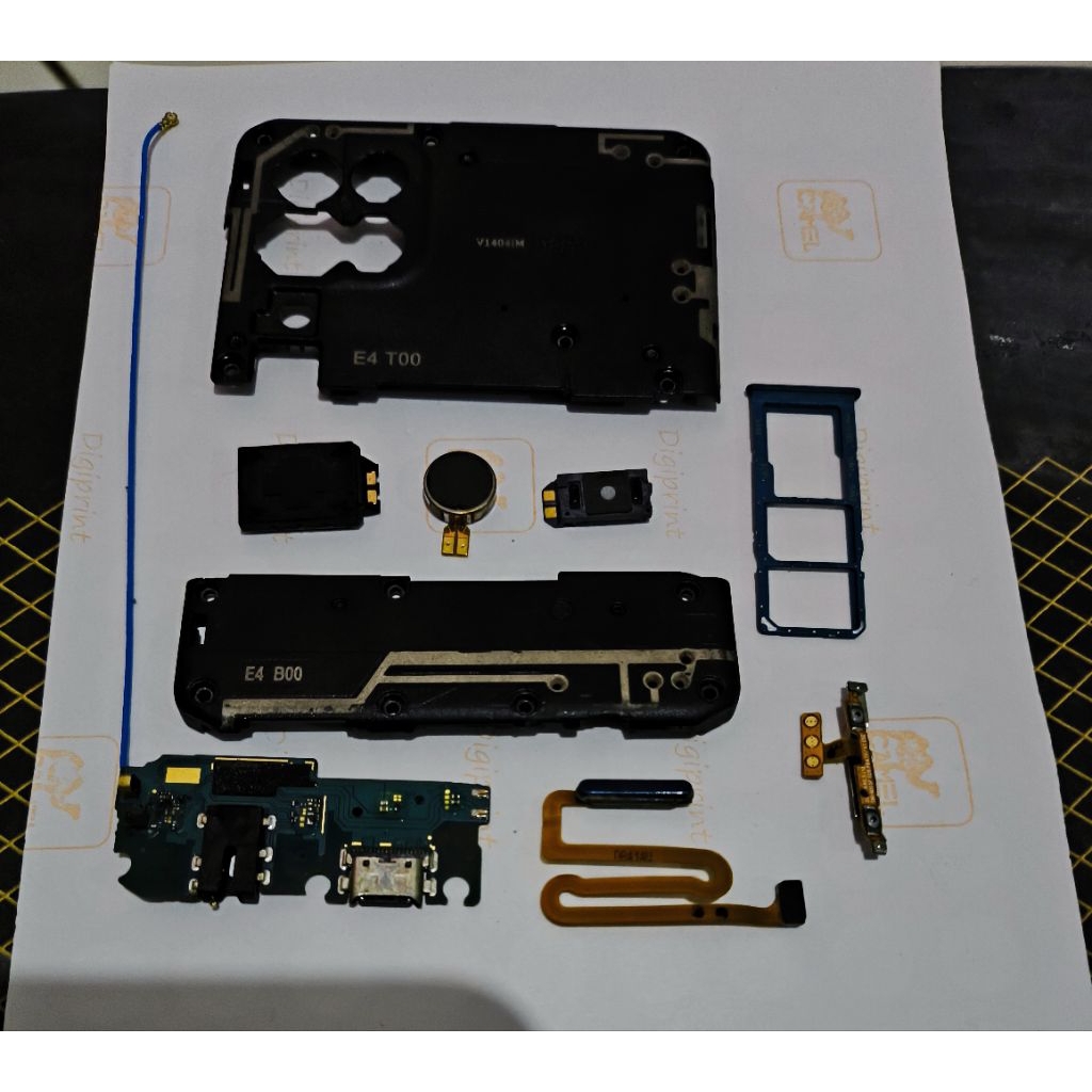 SPAREPART SAMSUNG A12 BAZZER SPEAKER PAPAN CAS TUTUP MESIN NORMAL ASLI COPOTAN ORIGINAL