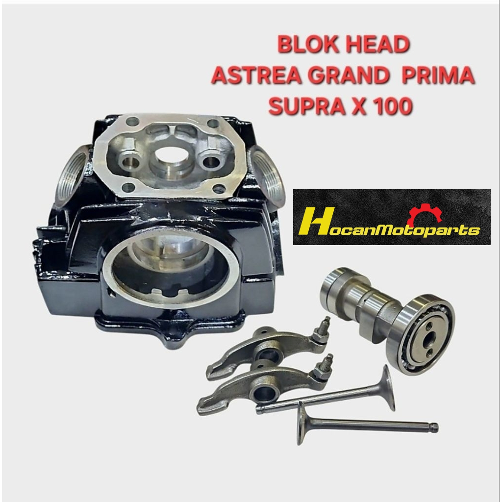 BLOK HEAD CYLINDER HEAD ASSY ASTREA GRAND PRIMA SUPRA X 100 BEST QUALITY
