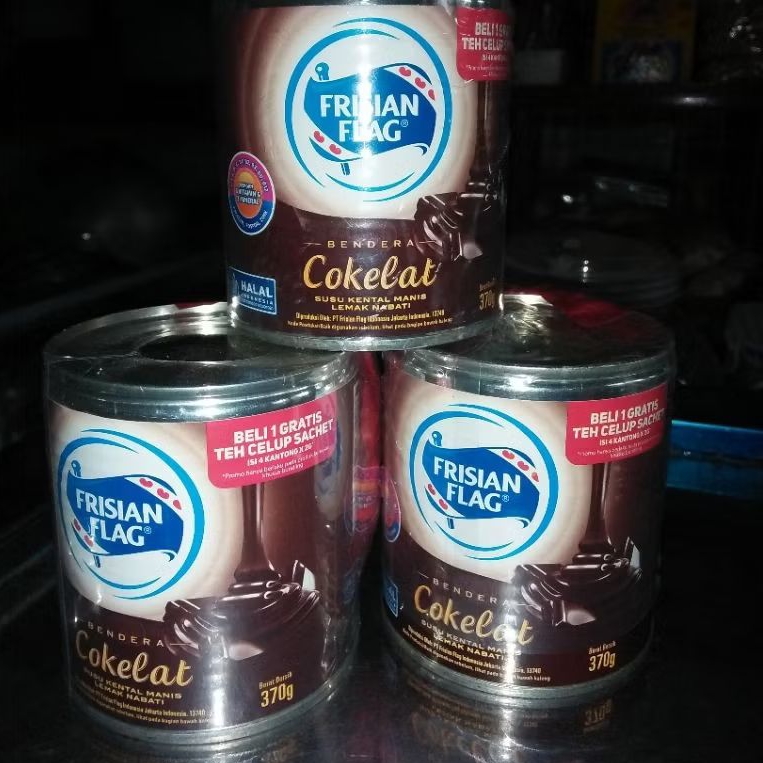

Frisian flag SKM 370gr gratis teh celup sachet
