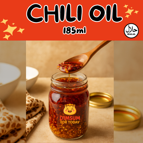 

Chili Oil 185ml by Dimsum For Today