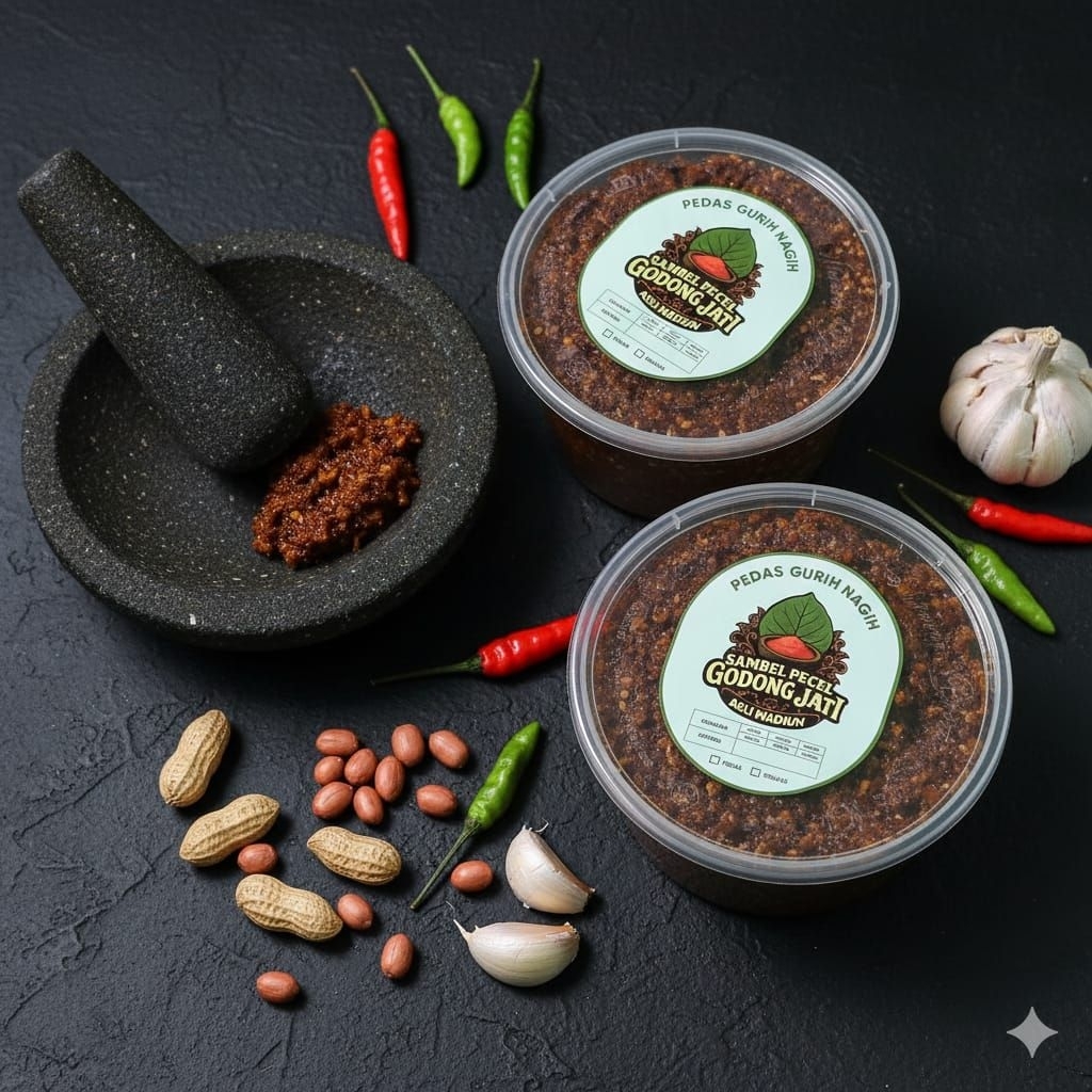 

1 kg Sambel pecel asli Madiun daun jeruk