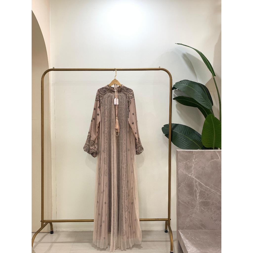 IA Cottonary - Gamis Ceruti Plisket dress muslim