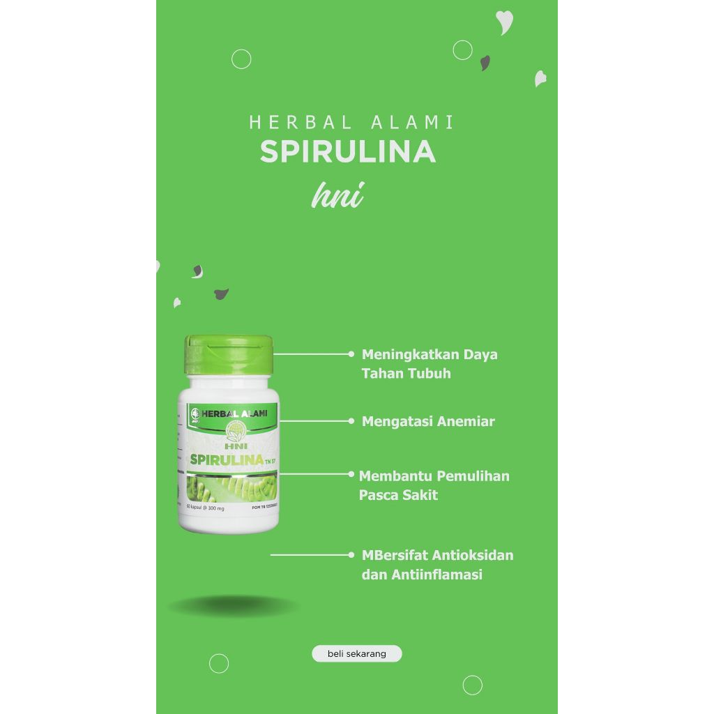 Spirulina HNI Original 100% HPAI