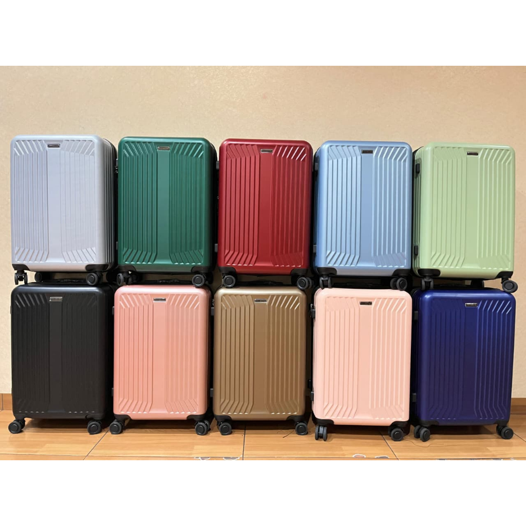 LUGGAGE/KOPER FIBER 20inch 24inch SET RODA PUTAR 360DERAJAT SEKAT KAIN & TALI