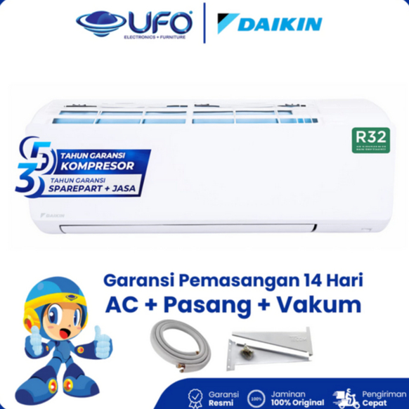 Daikin AC Split 1.5 PK – Super Mini Split Standard R‑32 FTC35YV14