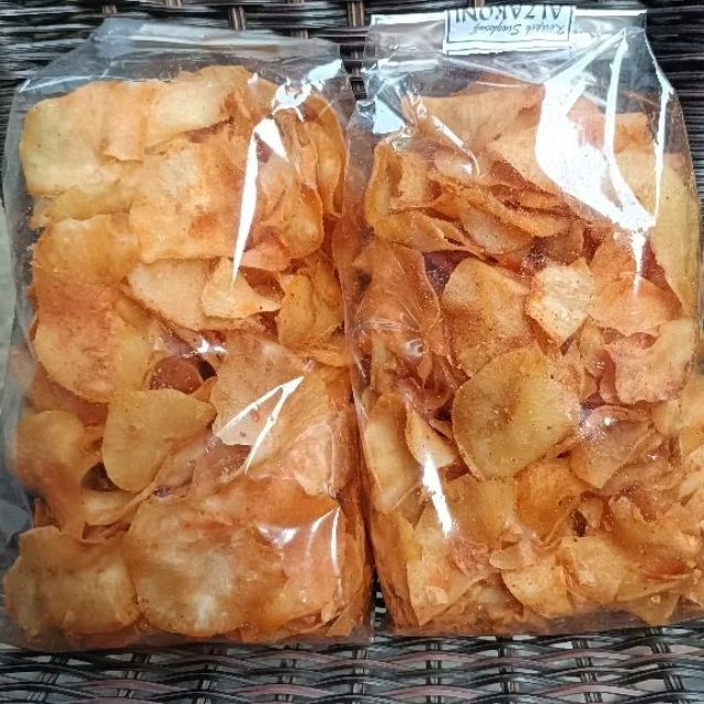 

kripik singkong pedas gurih kriuk renyah 1kg
