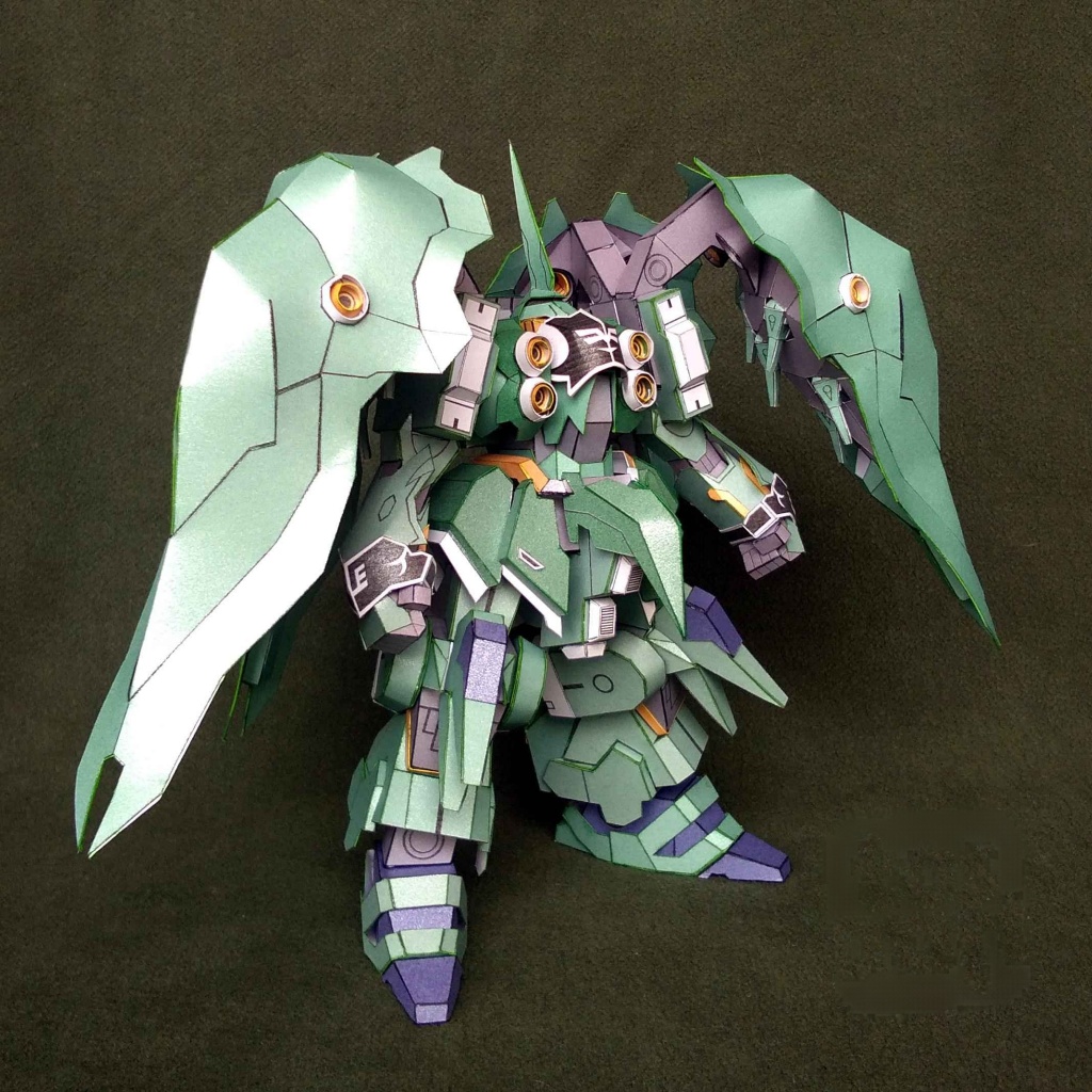 DIY Papercraft Robot Kshatriya Cetak Pola Kertas