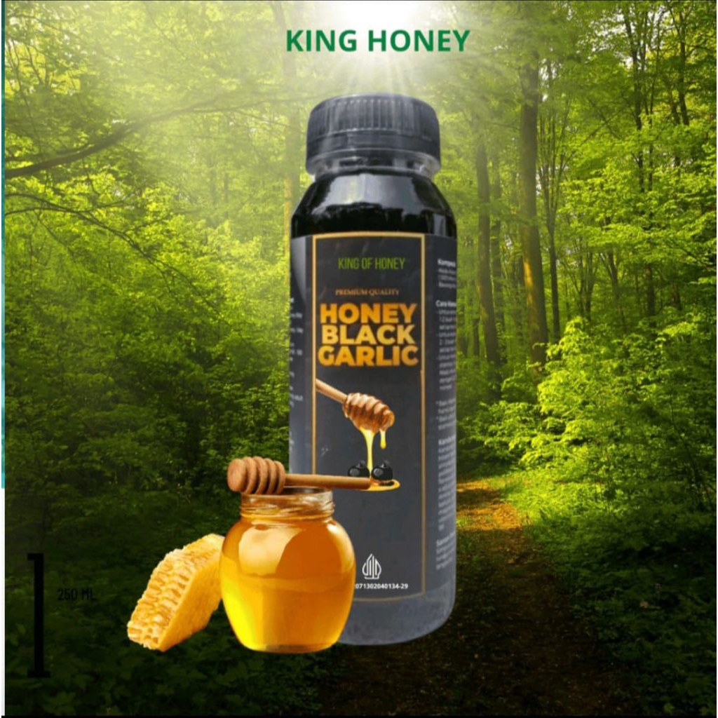 

sedangpromoMadu Black Garlic Bawang Hitam TunggalLanang Premium 250 ml Honey Kesehatan Penambah