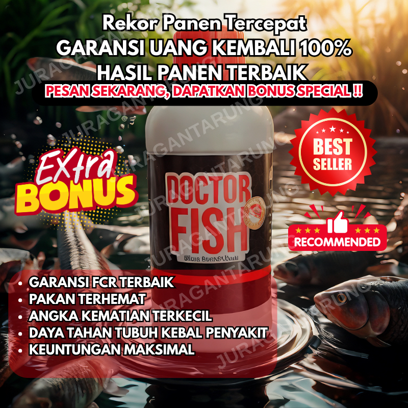 [REKOR PANEN TERCEPAT],Vitamin Ikan Lele Supaya Cepat Besar,Vitamin Ikan Lele Cepat Besar,DR FISH