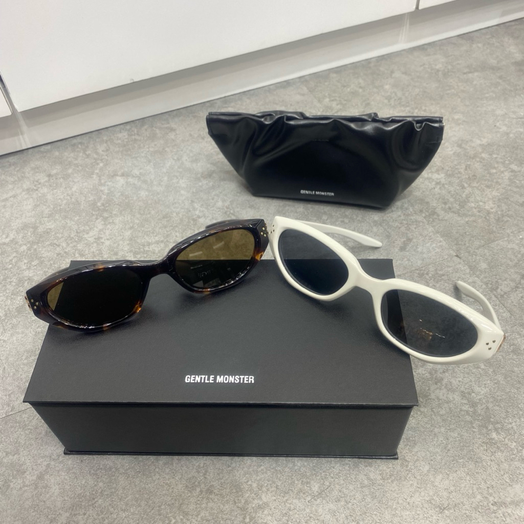 Kacamata g m desain bold retro glasses