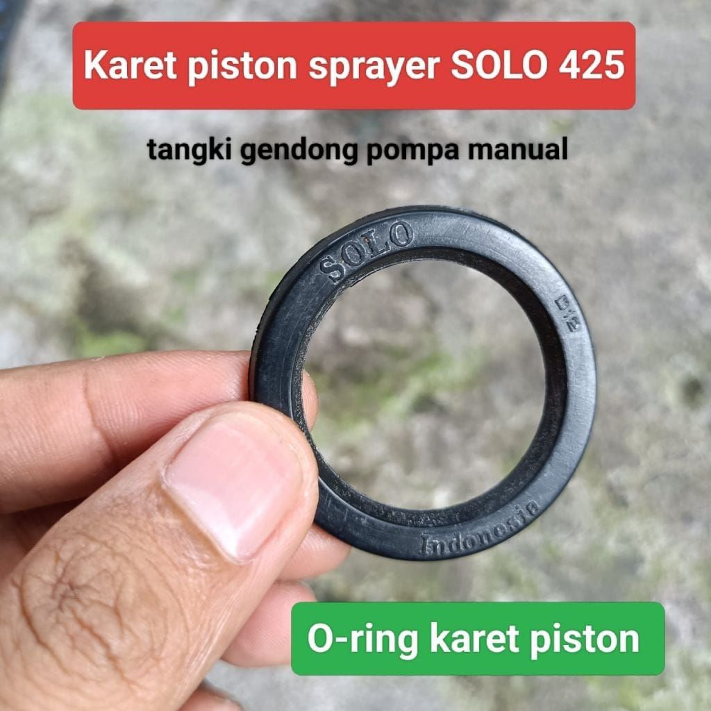 Ring Karet Piston Sprayer SOLO 425 seal O-ring Mesin Semprot Hama Tangki Pompa Manual