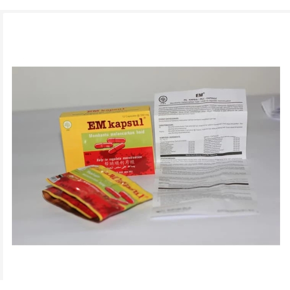 

EM Kapsul Borobudur Melancarkan Haid asli