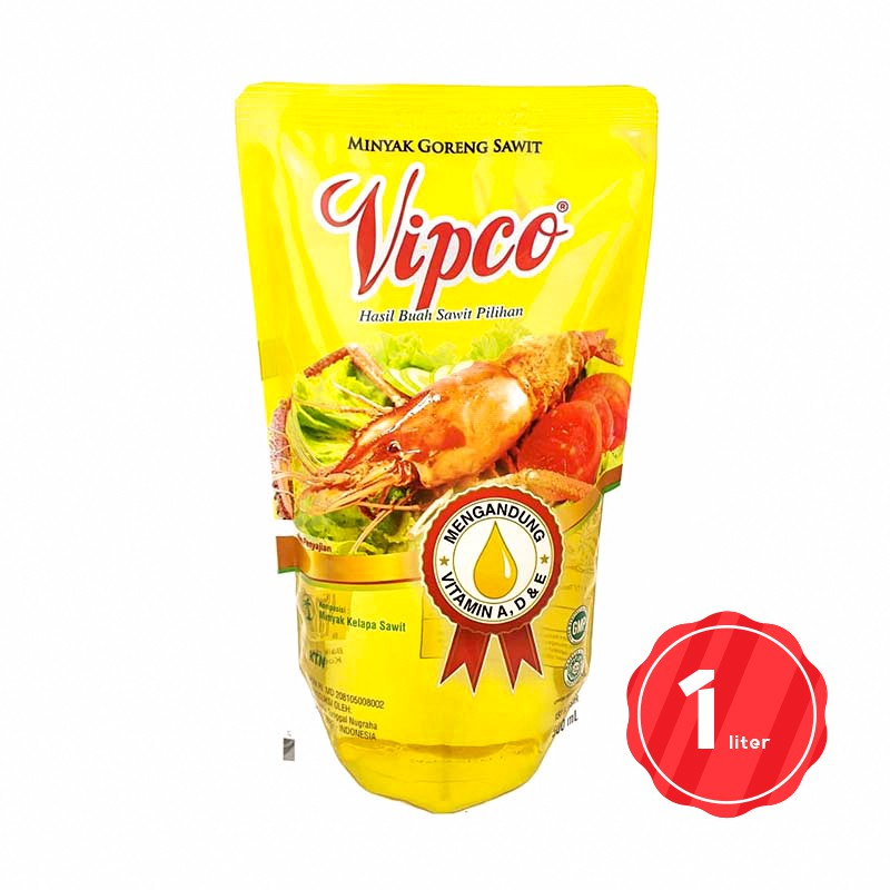 

Minyak Goreng Vipco 1 Liter - Minyak Goreng Premium