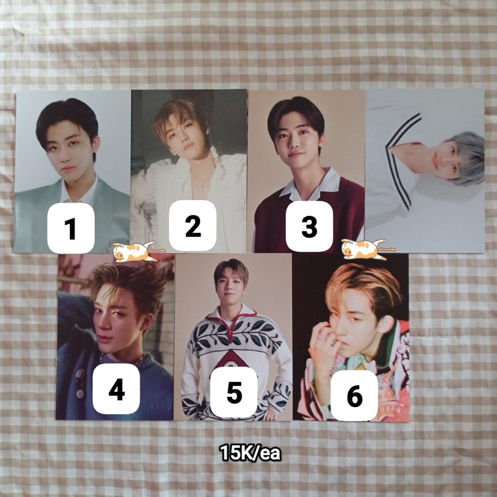 wts want to sell pc postcard jaemin jeno winwin nct dream wayv tds resonance hello future photocard 
