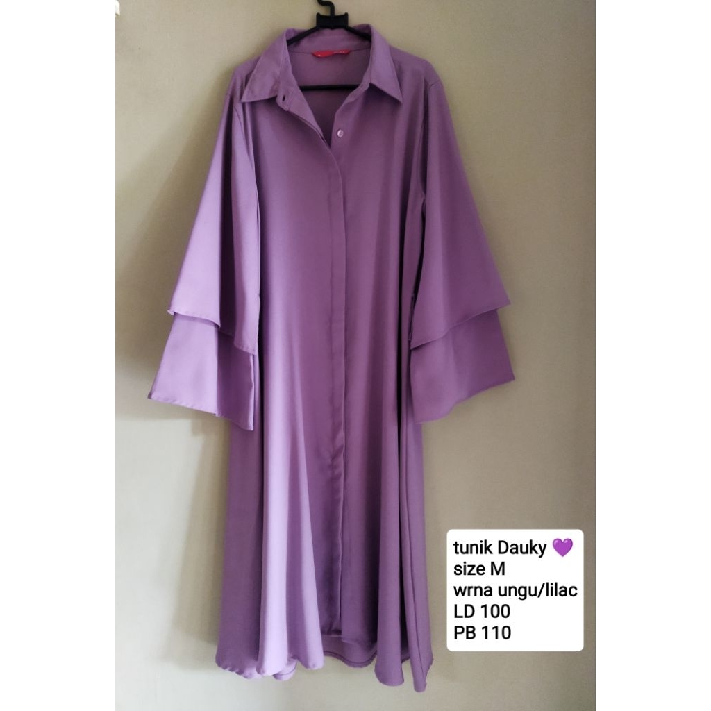 PRELOVED Tunik Wanita Brand Dauky dan No Brand