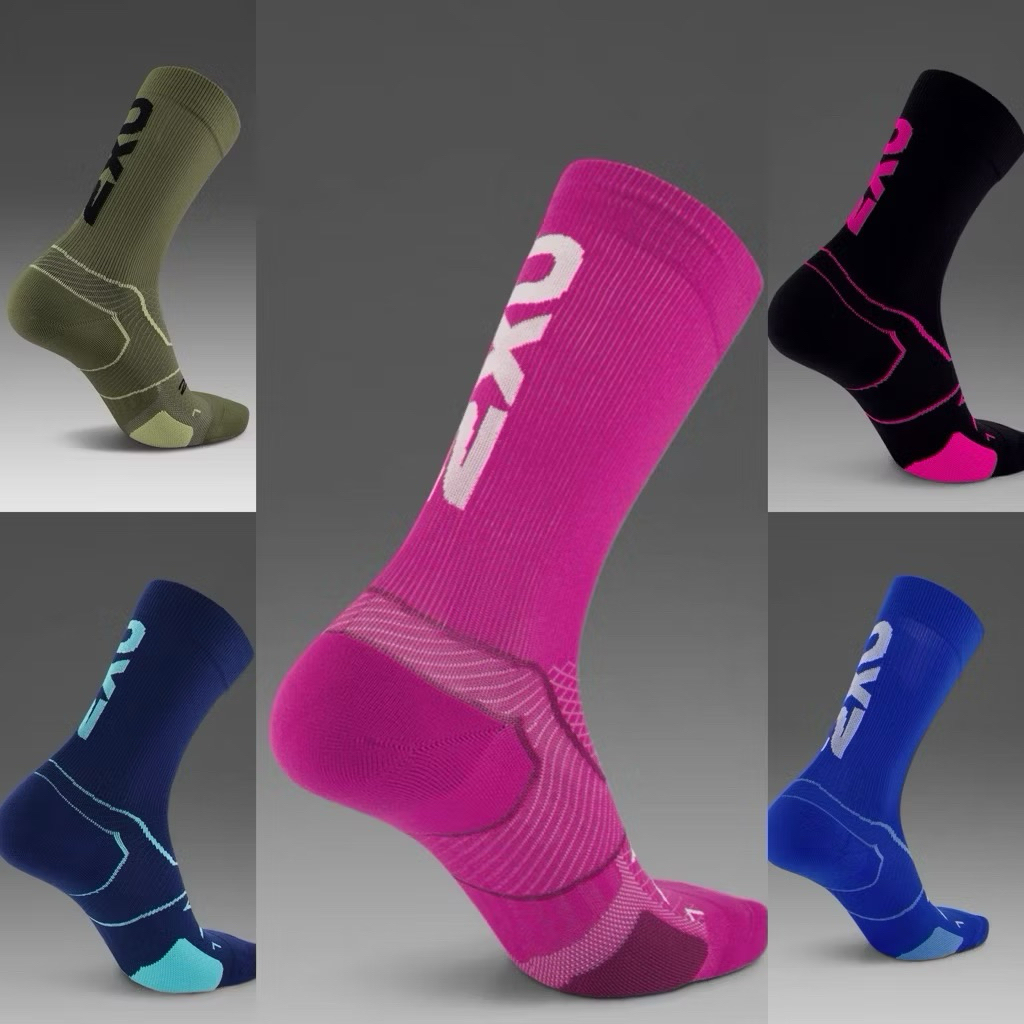 2XU Vectr Cushion Crew Socks 2XU / RUNNING SOCK 2XU / Kaos kaki 2XU