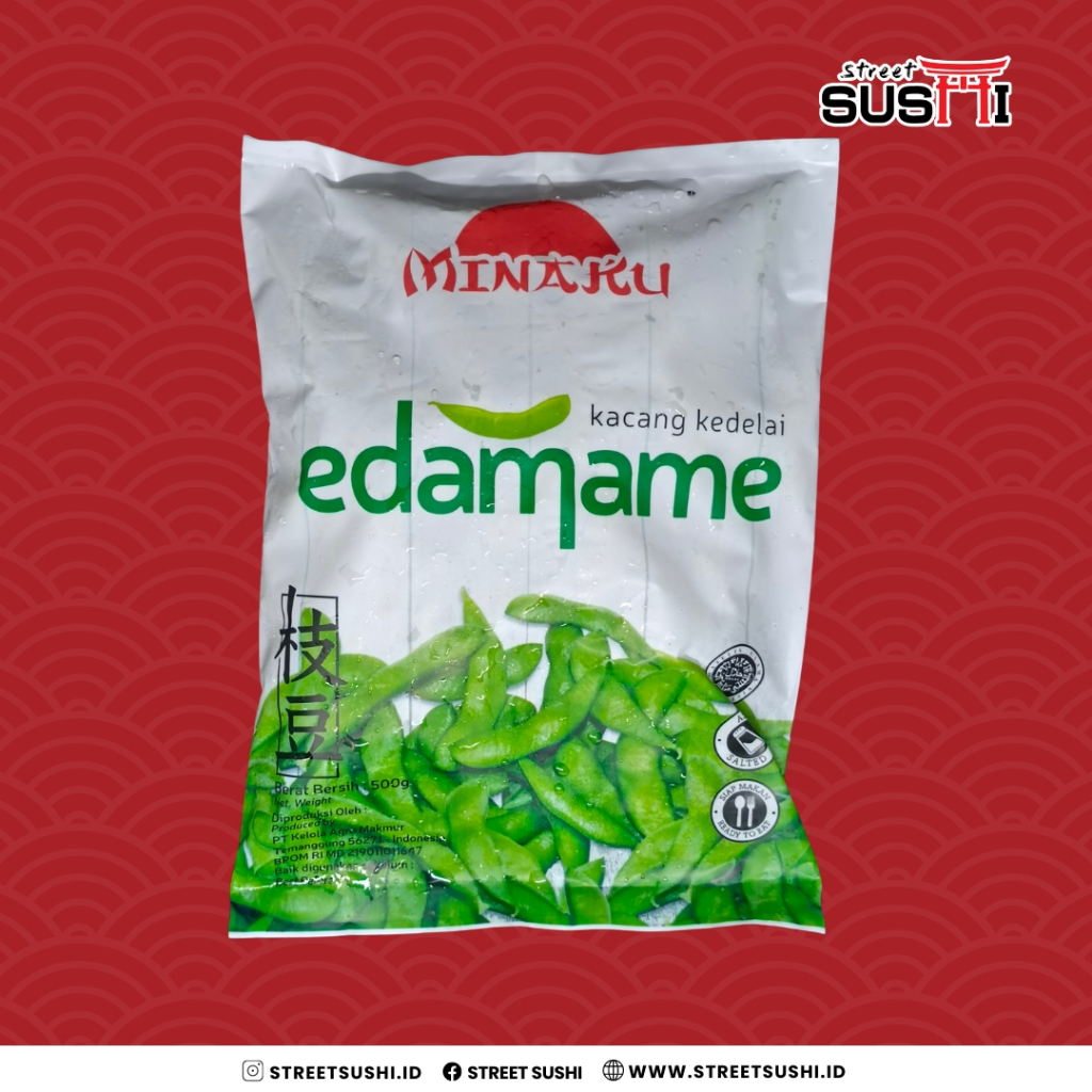

Edamame Frozen 500 gr | Kacang Jepang Beku | Siap Santap
