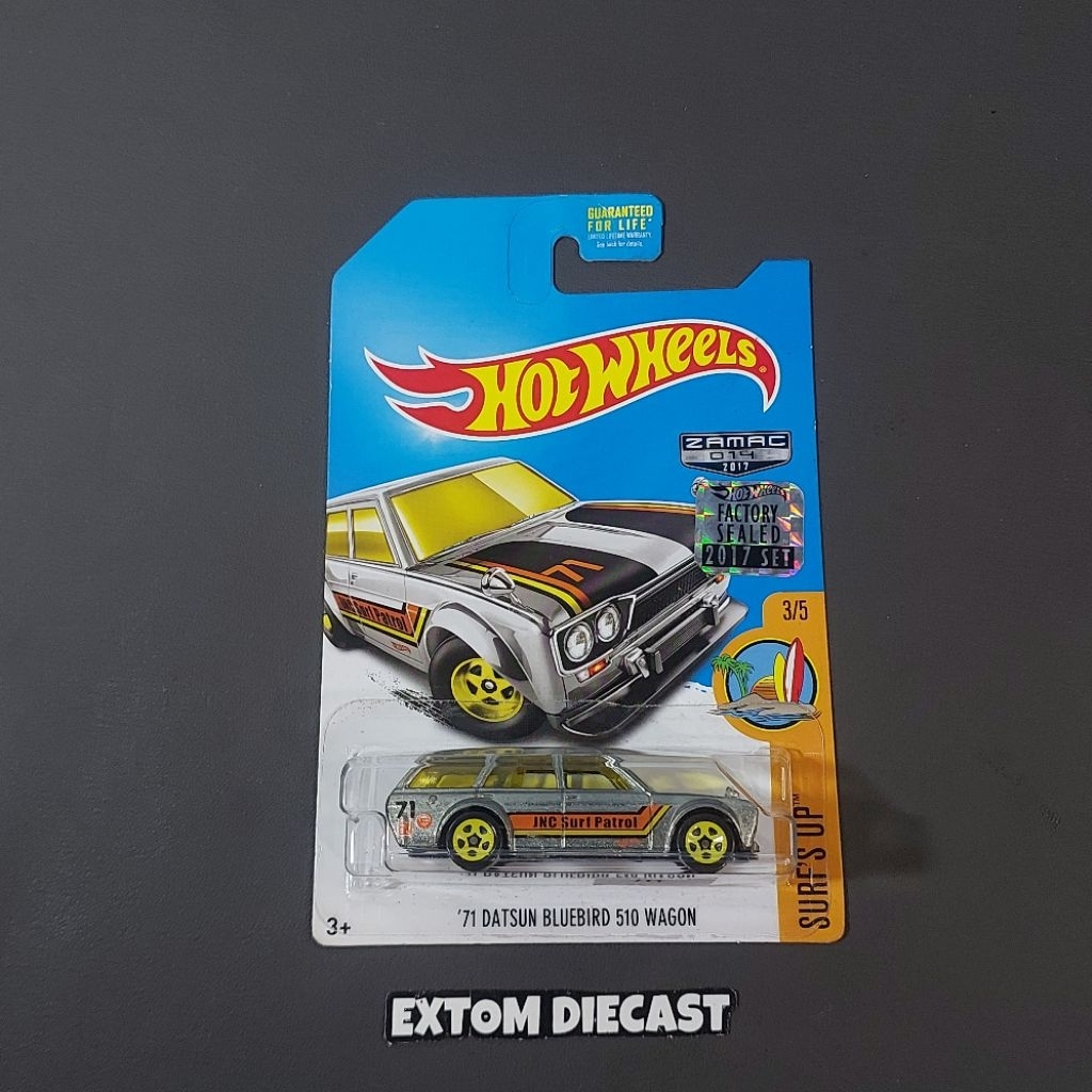 Hotwheels Zamac Datsun Bluebird 510 Wagon Factory Sealed