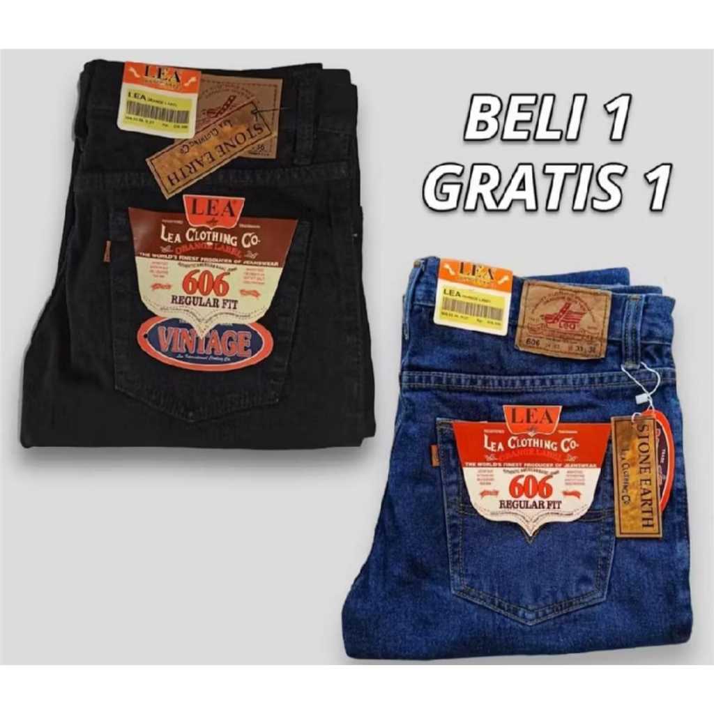 Celana Jeans Reguler Denim Panjang Ukuran Jumbo Ini Nyaman Di Pakai Sehari - Hari Bahan Celana Tebal