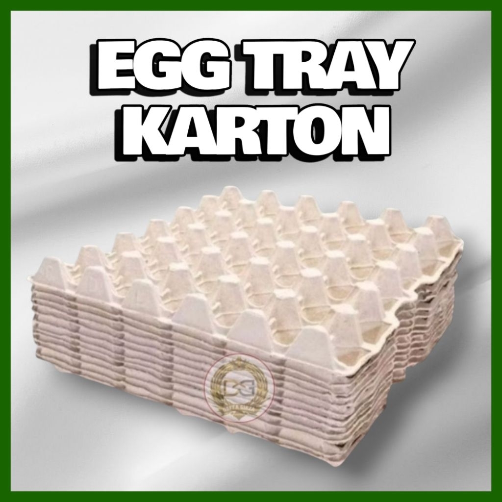 EGG TRAY TELUR AYAM,BEBEK KERTAS/30 BUTIR/KARTON TEMPAT ALAS TELUR (10 Pcs).