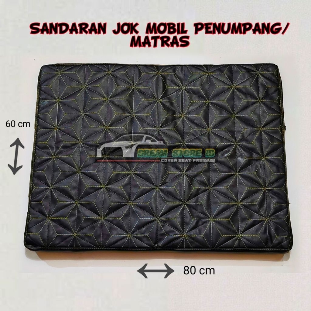 sandaran jok mobil , senderan matras penumpang MOTIF 3D truck , pick up pikup , canter ragasa l300 d