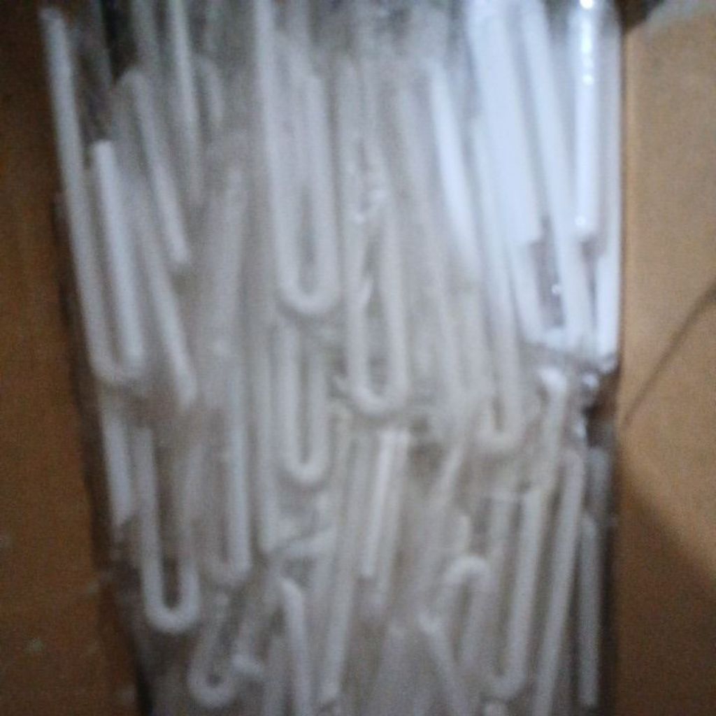 Sedotan plastik greenfields pendek dan panjang