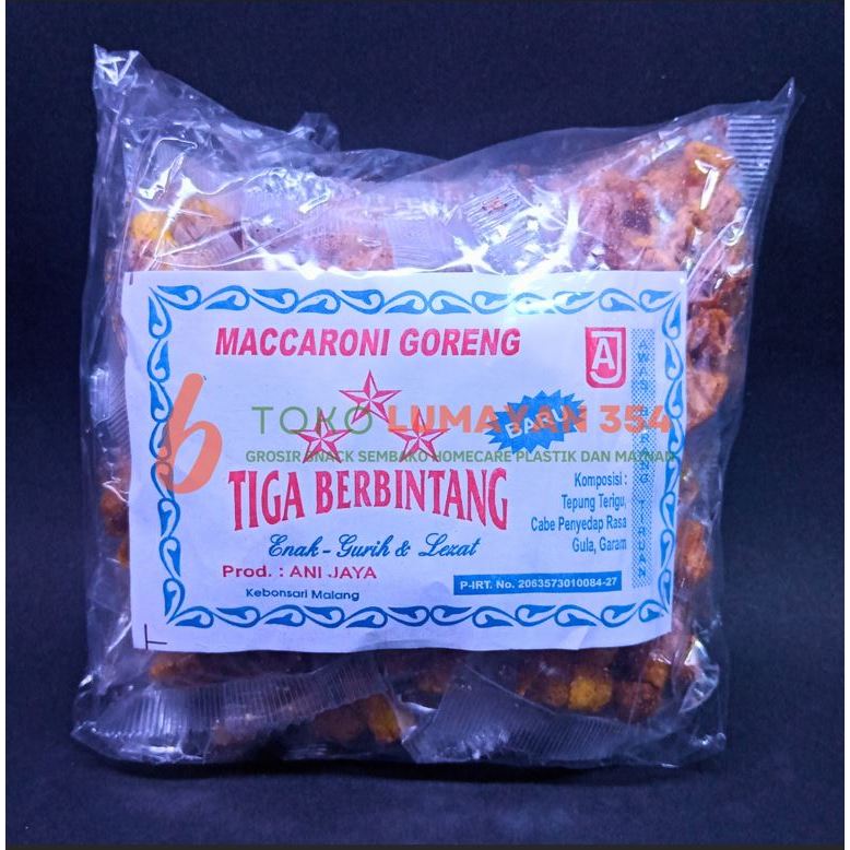 

MACCARONI PEDAS MACCARONI JADUL TIGA BERBINTANG