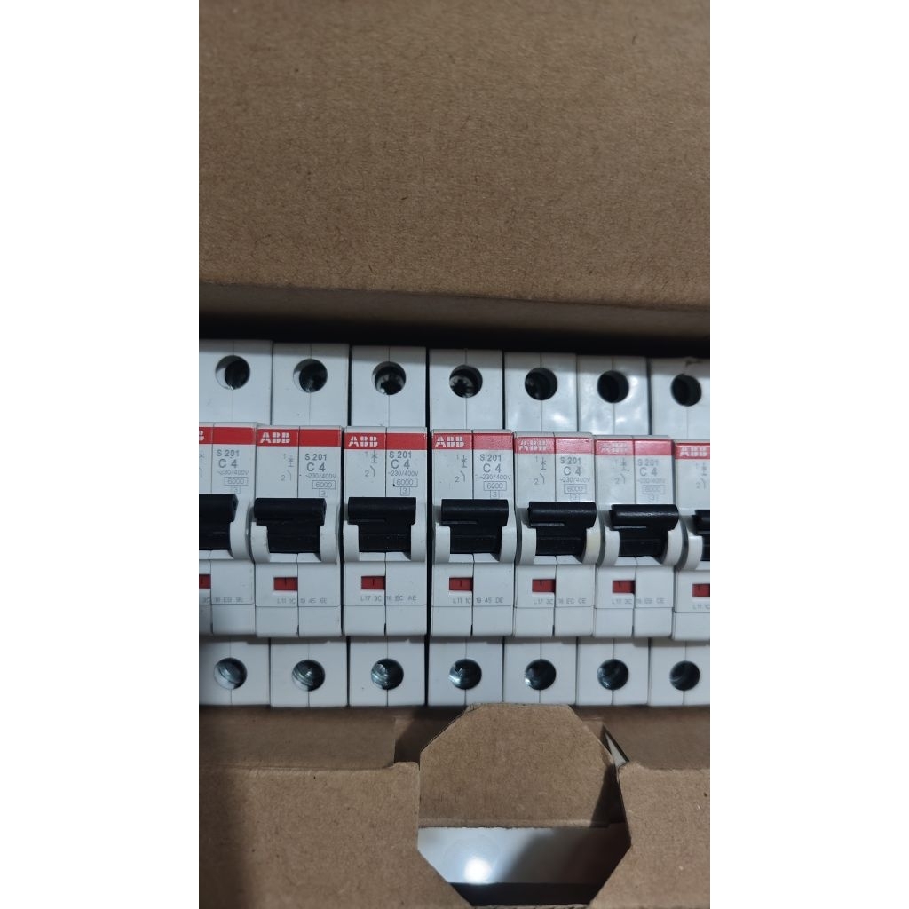 MCB 1P ABB 4a 6a 10a 16a 20a 25a 32a 40a ABB SNI