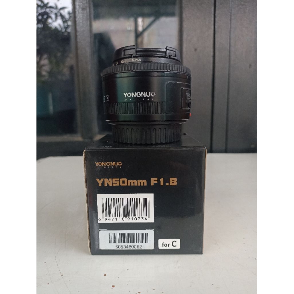 Lensa Second Fix Yongnou 50MM For Canon